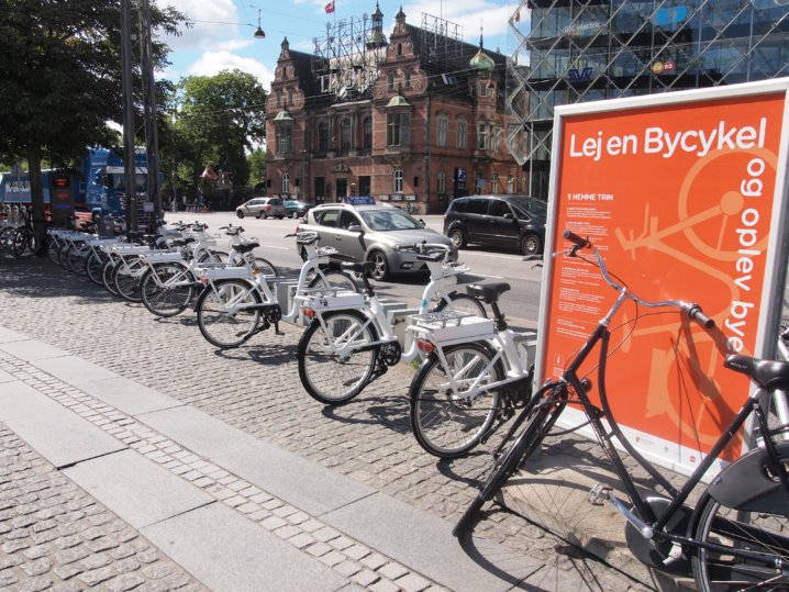 コペンハーゲン自転車,コペンハーゲンレンタル自転車,コペンハーゲン移動手段,コペンハーゲン観光